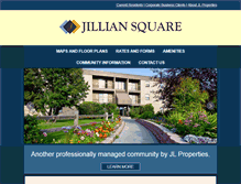 Tablet Screenshot of jilliansquare.com